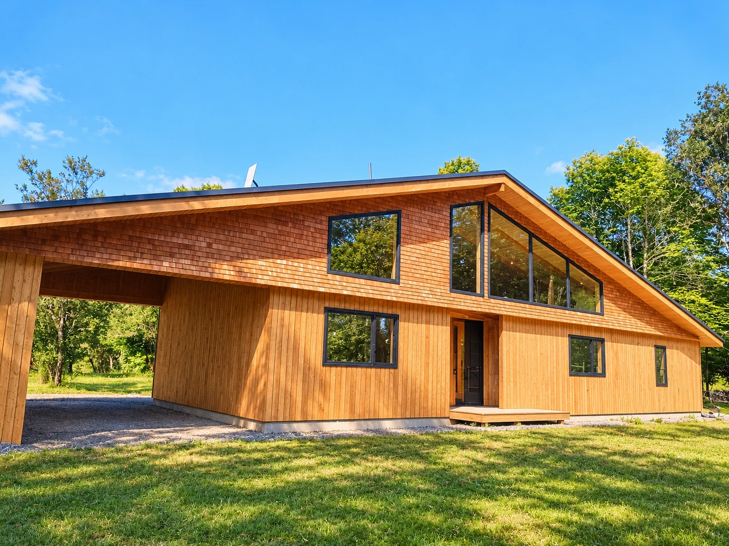 Vivienda contemporánea en entorno natural