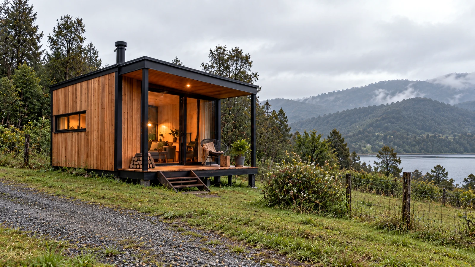 Tiny House junto al lago